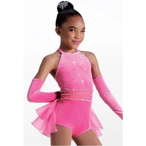 Weissman Showtime | Love Is Not Hard To Find Dance Leotard Costume Pink, MC